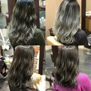 カラー ロング 辻 竜也　のヘアスタイル