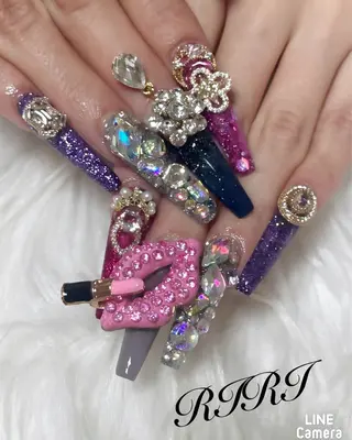 ネイル riri オーナーのネイルデザイン