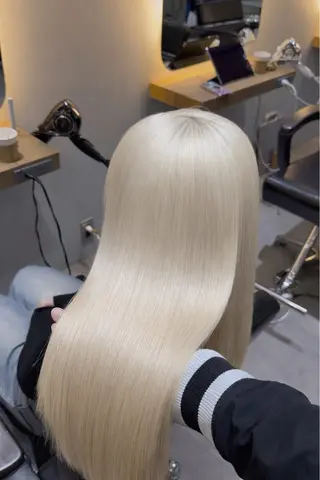 ロング カラー レイヤーカット/ ブリーチカラー/雅人のヘアスタイル