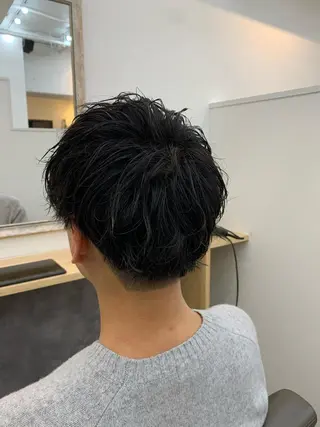 ショート パーマ メンズ 🔥メンズ特化🔥 ツチダユウのヘアスタイル