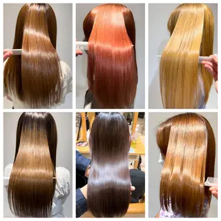 セミロング 【髪質改善/透明感】 上野 聖斗のヘアスタイル