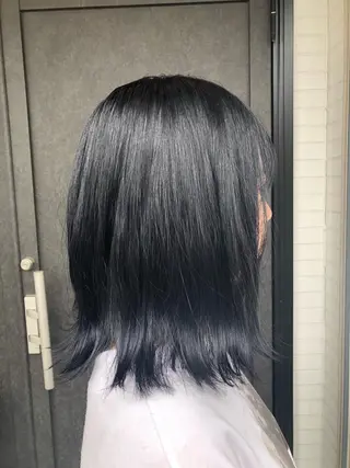 ミディアム 菊池 幹のヘアスタイル