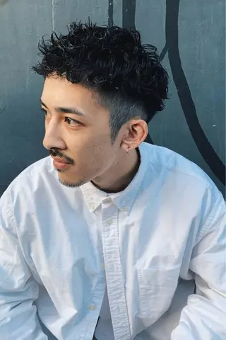 メンズ Belle 新宿店所属・赤木蓮/メンズ特化/ メンズパーマ/のヘアスタイル