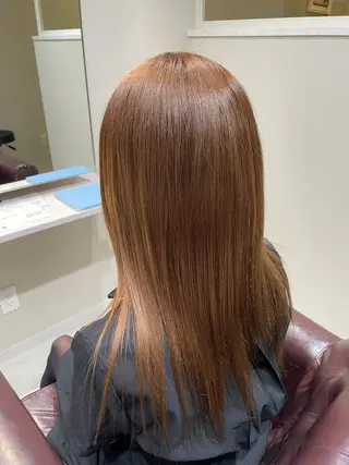 ロング ボブ✄／透明感カラー 上野 梨奈のヘアスタイル