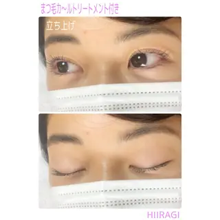 マツエク・マツパ 美容室 HIIRAGIのマツエク・マツパデザイン