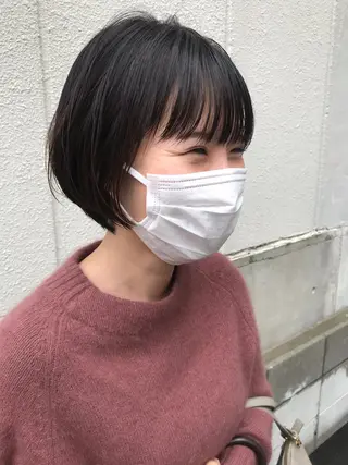 ショート さの あやねのヘアスタイル