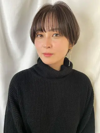 ショート 早瀬裕之 パーマのヘアスタイル