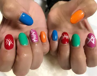 ネイル 中谷 亜佑美のネイルデザイン