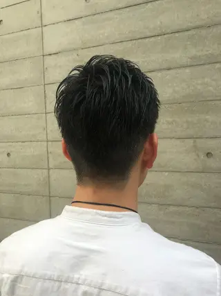 メンズ ✨色持ちの良い艶 カラー✨蟹江真世のヘアスタイル