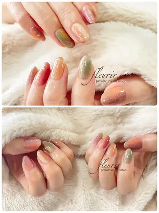 ネイル フルリール 【プライベートサロンのネイルデザイン