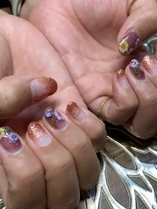 ネイル 鹿島台ネイルサロン/ 長さだし◎のネイルデザイン