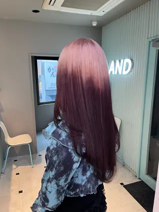 ロング カラー ブリーチカラー 🩵MIZUKIのヘアスタイル