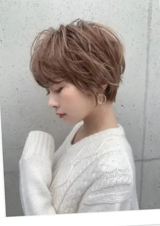 ショート 石川 大瑚のヘアスタイル