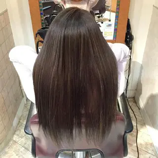 ロング カラー 100%髪質改善特化 TRUNSのヘアスタイル