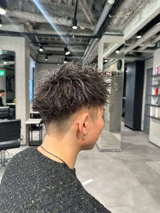 ショート ヘアアレンジ メンズ メンズヘア静岡 ✂︎Ryuheiのヘアスタイル