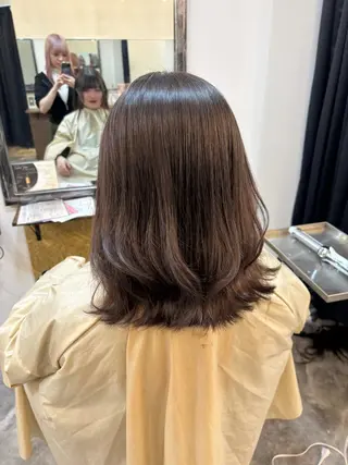 ミディアム カラー ✨️レディース✨️ EX/遠藤歩未のヘアスタイル