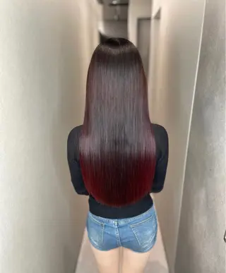 ロング 今井 勝也のヘアスタイル