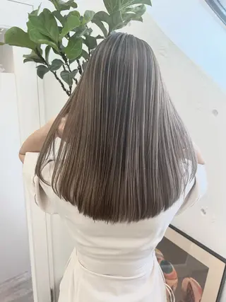 ロング カラー 大船 ⌇モデル募集 🫧CHIKA 🫧のヘアスタイル