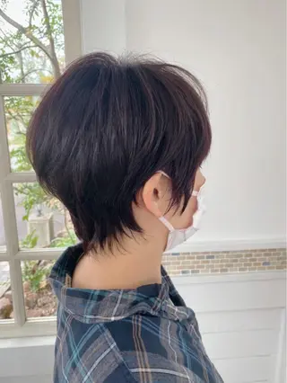 ショート カラー 田中 悠之のヘアスタイル