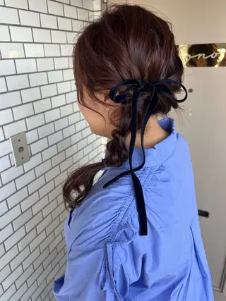 ヘアアレンジ 大人可愛いヘアメイク 💋🧚‍♀️しずかのヘアスタイル