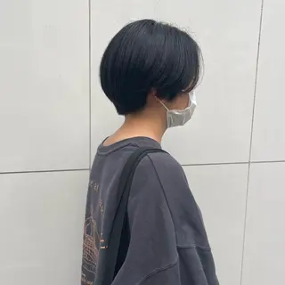 ショート カラー パーマ ヘアアレンジ 高井瑠華🌼 ストカールカット特化のヘアスタイル