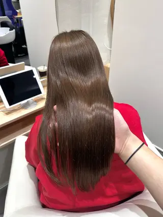 ロング カラー 矢野 晃平のヘアスタイル
