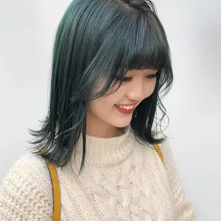 ショート カラー ヘアアレンジ 天神レイヤーカット No.1💖マユカのヘアスタイル
