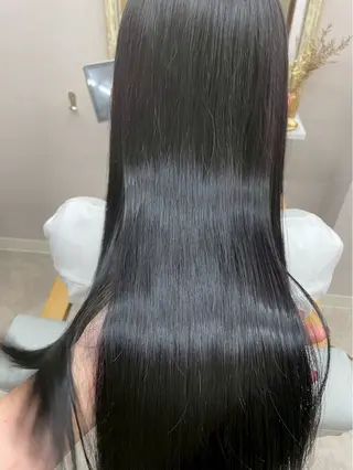 ロング カラー luna ayane ／透明感カラーのヘアスタイル
