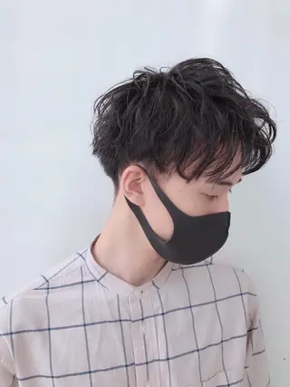 ショート ヘアアレンジ メンズ メンズZina代表 田端 麗治のヘアスタイル