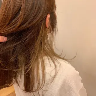 ロング カラー ヘアアレンジ 似合わせ特化 /馬場 翼のヘアスタイル