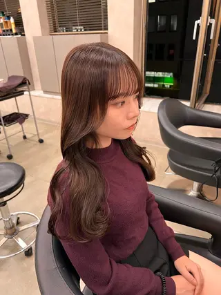 ロング 💖札幌カラー 指名No.1💖玲奈のヘアスタイル