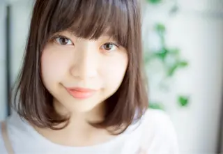 ミディアム カラー パーマ ツイスパ・波巻き 🩵片平和香奈のヘアスタイル