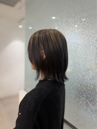 ミディアム 艶髪縮毛矯正 🫧🦋/YUINAのヘアスタイル
