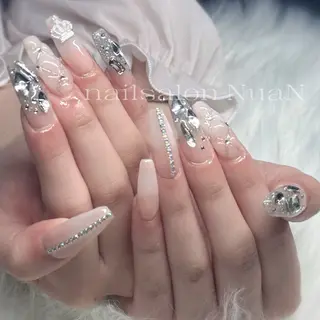 ネイル NuaN ミニモ停止中のネイルデザイン