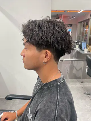 パーマ メンズ 町田エリアＮｏ．１/ パーマ特化/太田京希のヘアスタイル