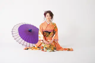 セミロング ヘアアレンジ Hair&Make  Delight*のヘアスタイル