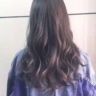 ロング カラー 前濱 ノゾミのヘアスタイル