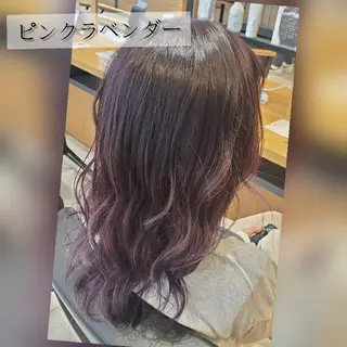 ロング カラー ヘアアレンジ ブリーチカラー/ 美髪矯正/佐伯 駿のヘアスタイル