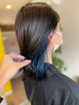 ミディアム YAP！HAIR トコツメアヤノのヘアスタイル