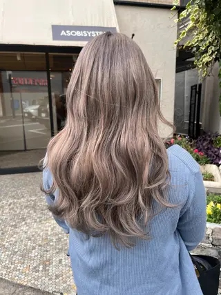 ロング mary'sメリー /ニュアンスカラーのヘアスタイル