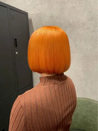 カラー HAILEY HONAMIのヘアスタイル