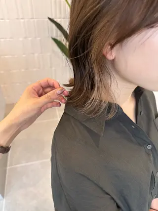 ミディアム カラー … ｙｕｋａのヘアスタイル