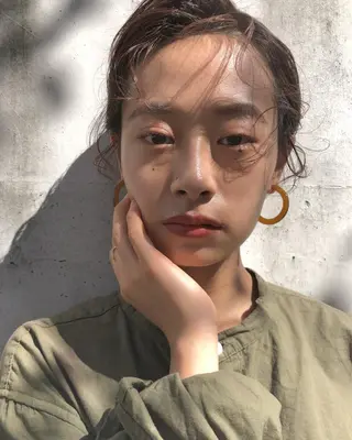 ショート カラー ヘアアレンジ 早瀬裕之 パーマのヘアスタイル