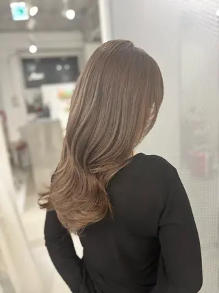 セミロング 大林 菜海のヘアスタイル