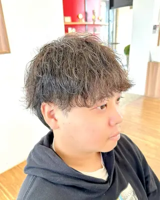 パーマ メンズ ☆★メンズ特化★☆ 川地由麿のヘアスタイル