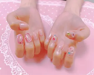 ネイル はぴねす所属・横浜 美夢のネイルデザイン