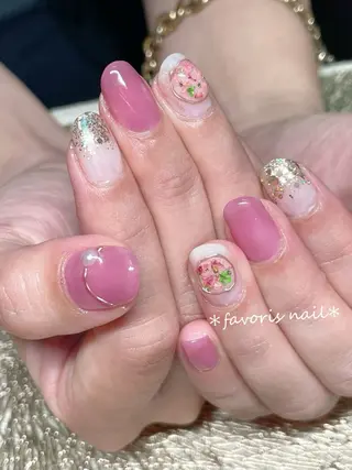ネイル favoris nail🌼のネイルデザイン