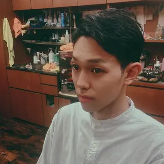 メンズ Back  bone barberのヘアスタイル