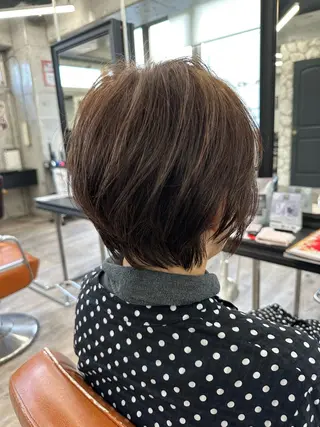 ショート カラー 川口髪質改善ウルトワ 🌈毛島健樹🌈のヘアスタイル