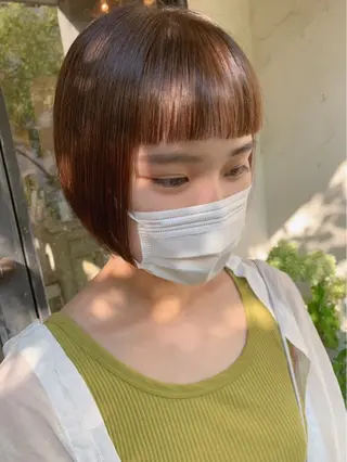 ショート メンズ/パーマ /レディース髪質改善のヘアスタイル
